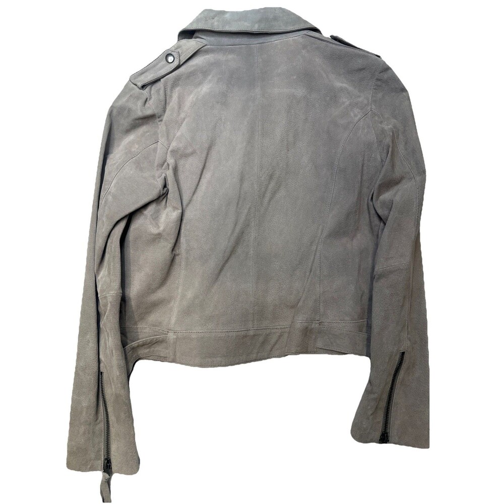ASOS Suede Moto Jacket - Picture 3 of 4